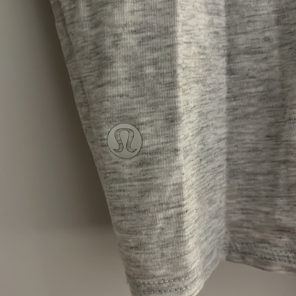 LULULEMON TIME TO RESTORE LONG SLEEVE HEATHER GRAY - Picture 7 of 7